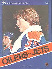 Oct. 14, 1981 Edmonton Oilers program