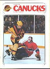 Pub 4453 - Nov. 14, 2014 - Montreal Canadiens vs Vancouver Canucks NHL Program