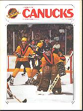 Pub 4456 - Jan. 17, 1982 - Pittsburgh Penguins vs Vancouver Canucks NHL Program