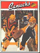 Pub 4470 - Dec. 26, 1984 - Los Angeles Kings vs Vancouver Canucks NHL Program