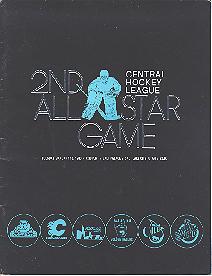 Jan. 18, 1983 - 2nd All Star Game Central Hockey League All Stars vs Salt Lake Golden Eagles CHL All Star Program