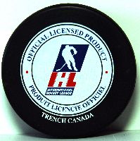 95-96 SL1 Vegum Slovakia IHL logo reverse