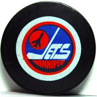Winnipeg Jets Pepsi puck front