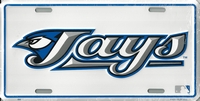 white Toronto Blue Jays license plate